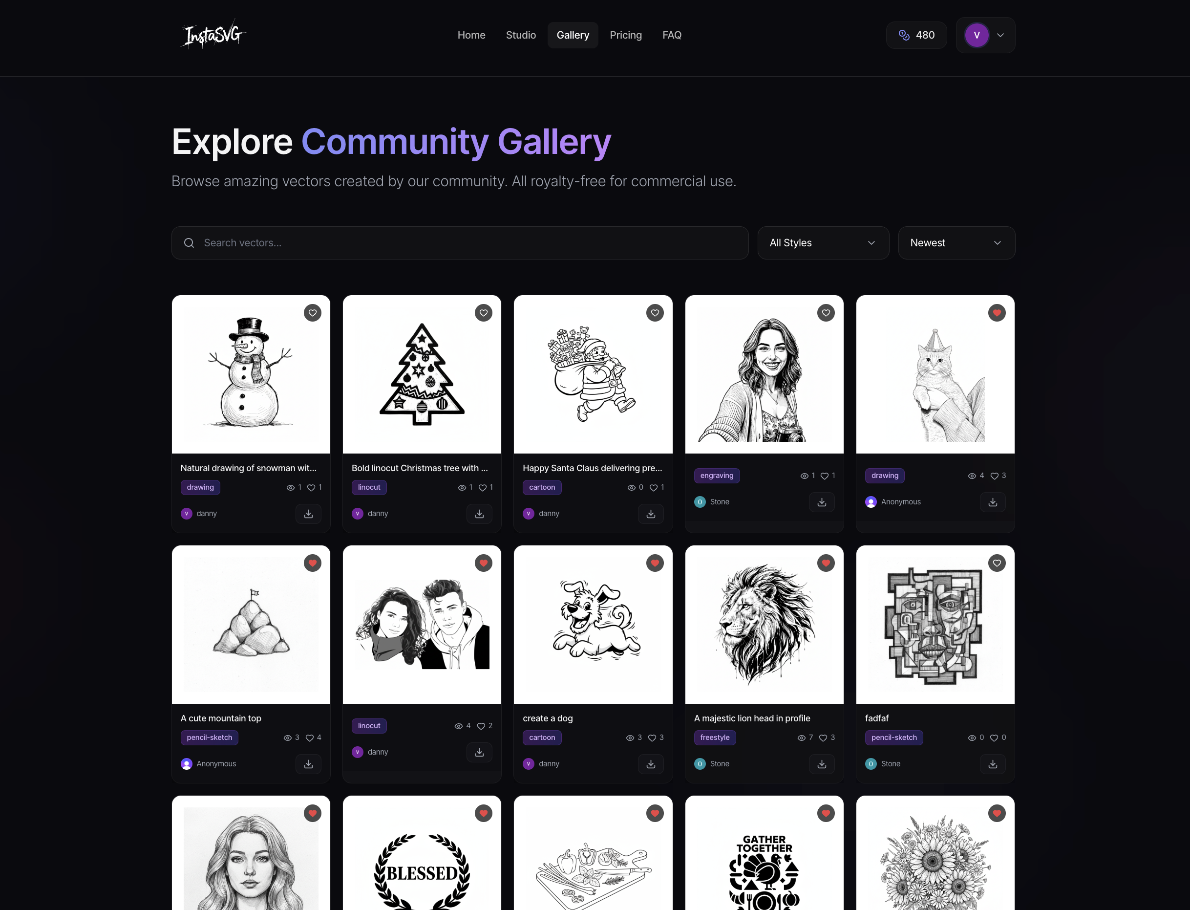 InstaSVG gallery image