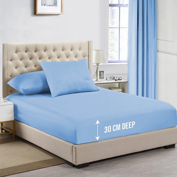 Deep Fitted Sheets 25cm, 30cm & 40cm gallery image