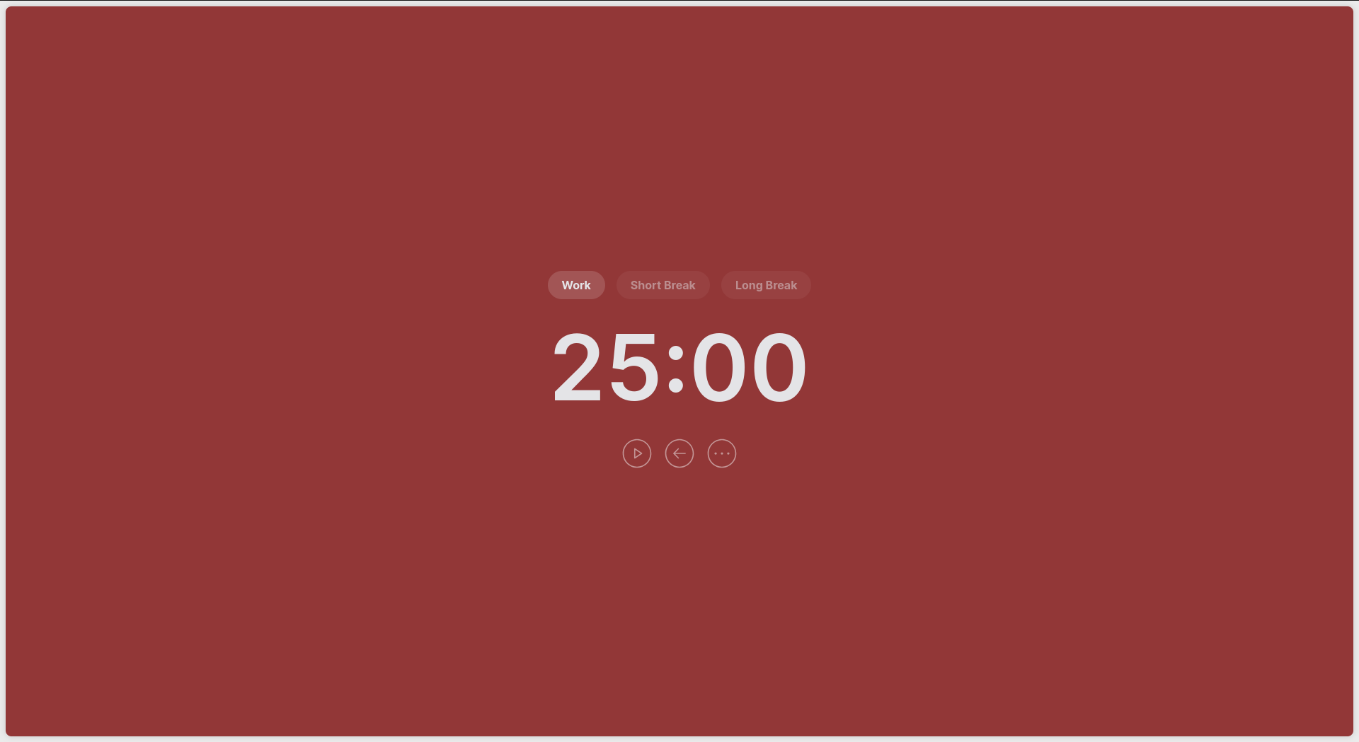 ผู้ให้อาหาร - ตัวจับเวลา Pomodoro ที่สะอาดและเรียบง่าย media 2