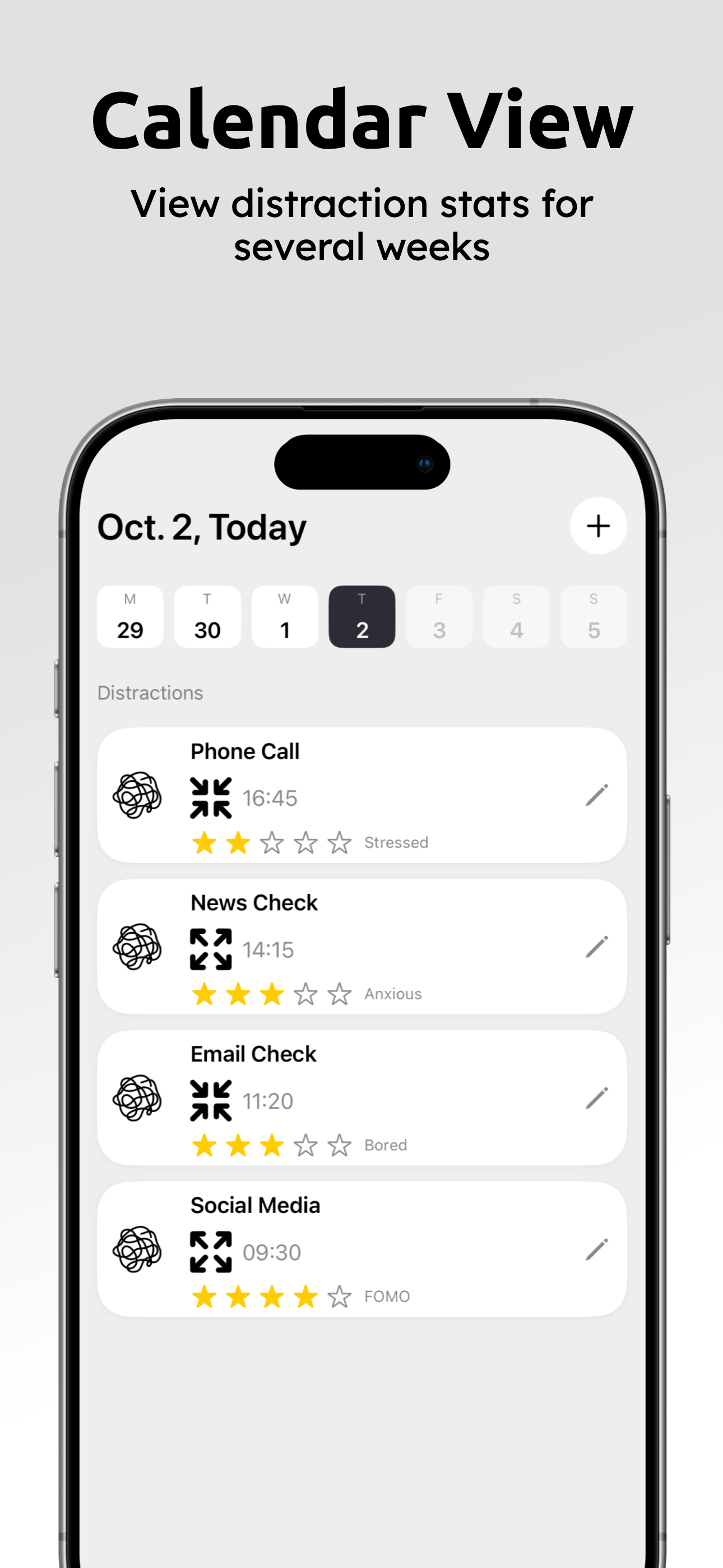 Distrack - Distraction Tracker gallery image
