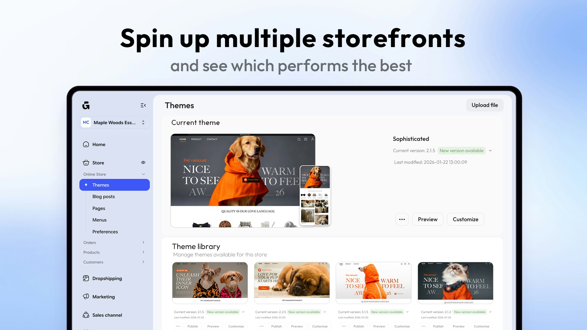 Genstore - Screenshot 3 showing product features and functionality