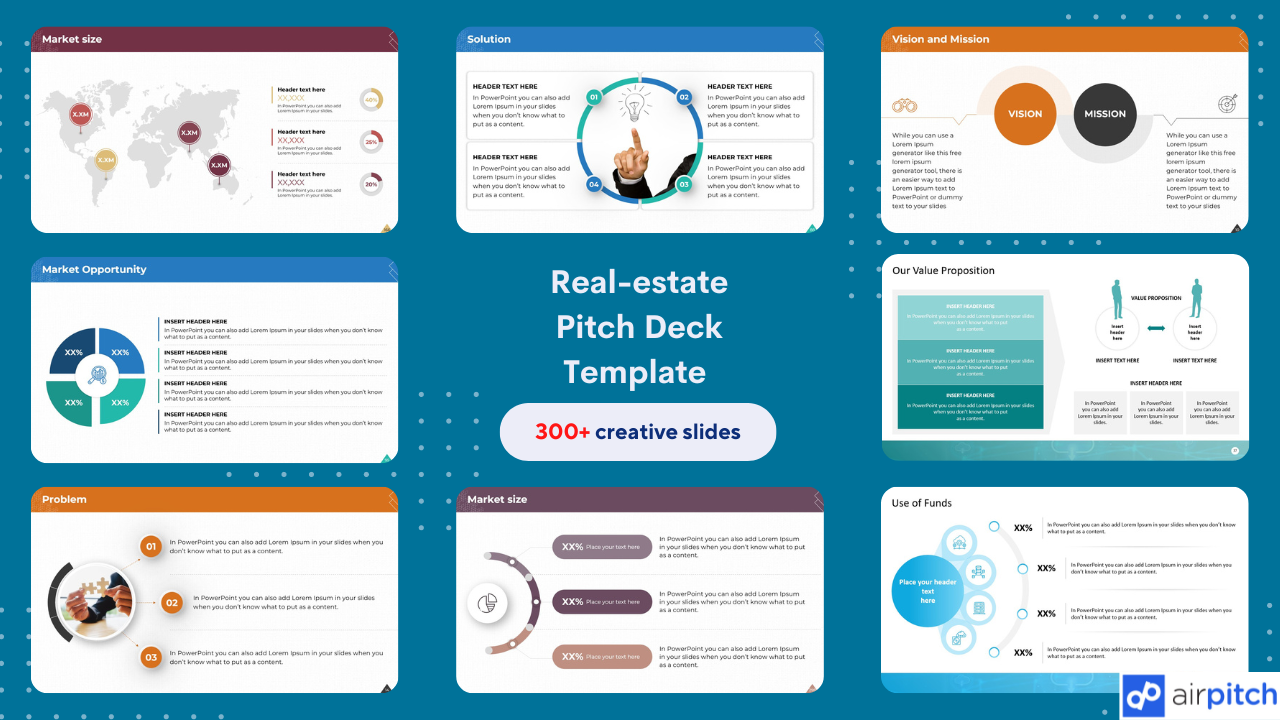 Ultimate Real-Estate Pitch Deck Template gallery image