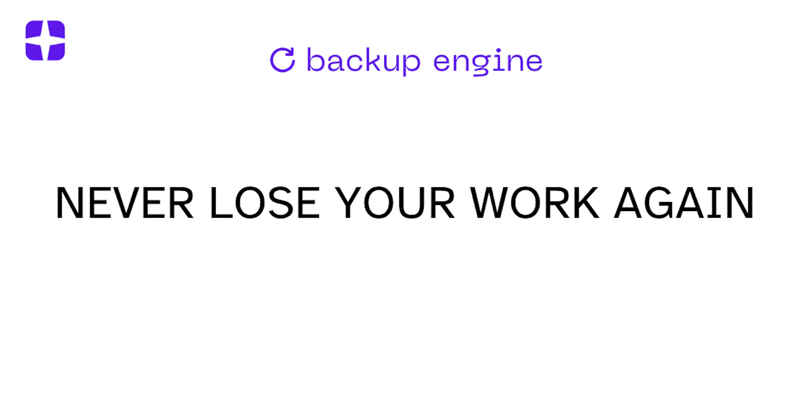 Backup Engine screenshot 1