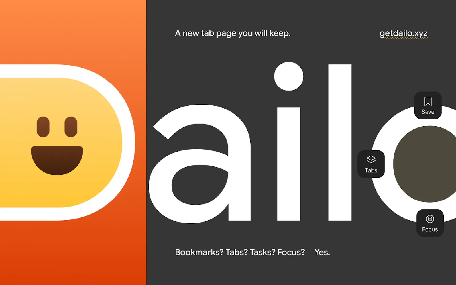 Dailo: Tabs and Bookmarks screenshot 2