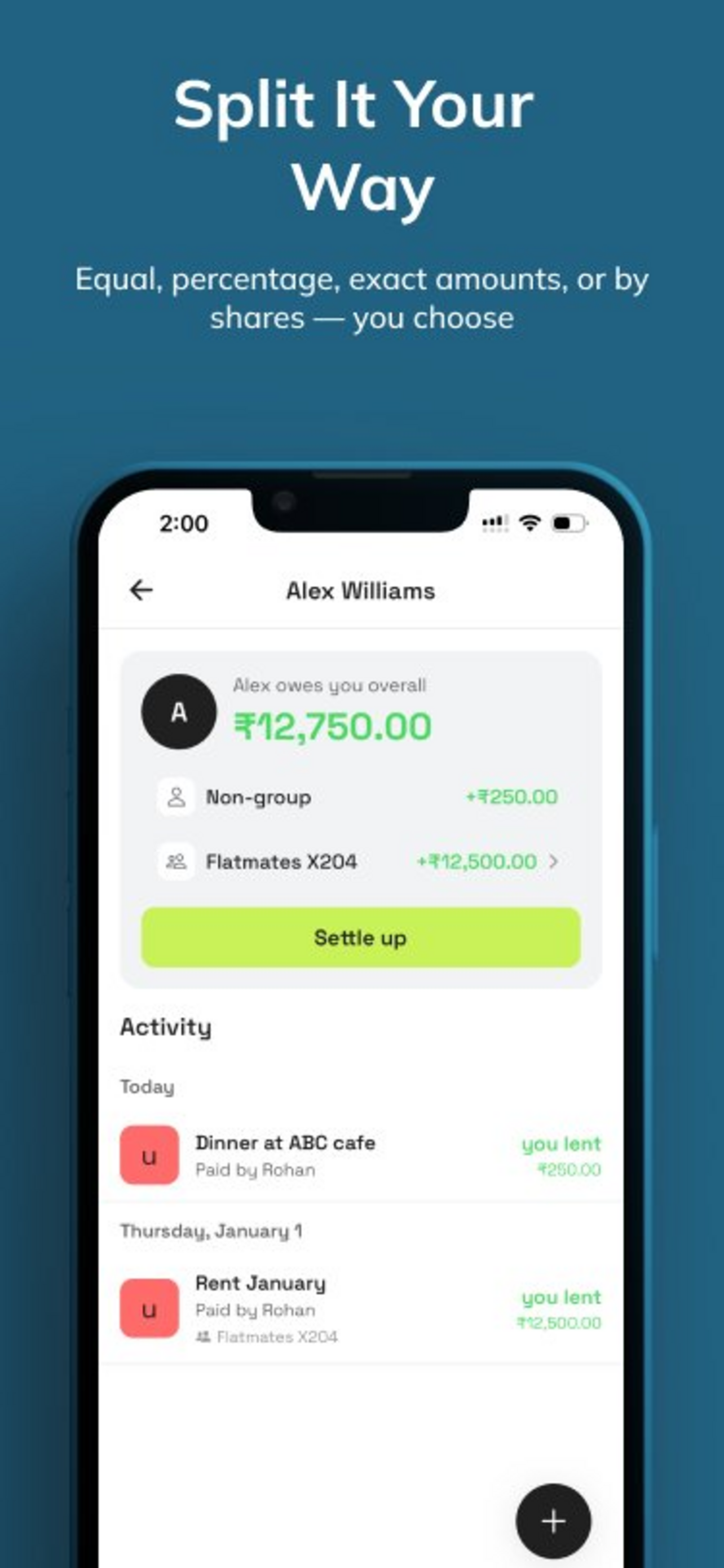 FairSplitter - Screenshot 3 showing product features and functionality