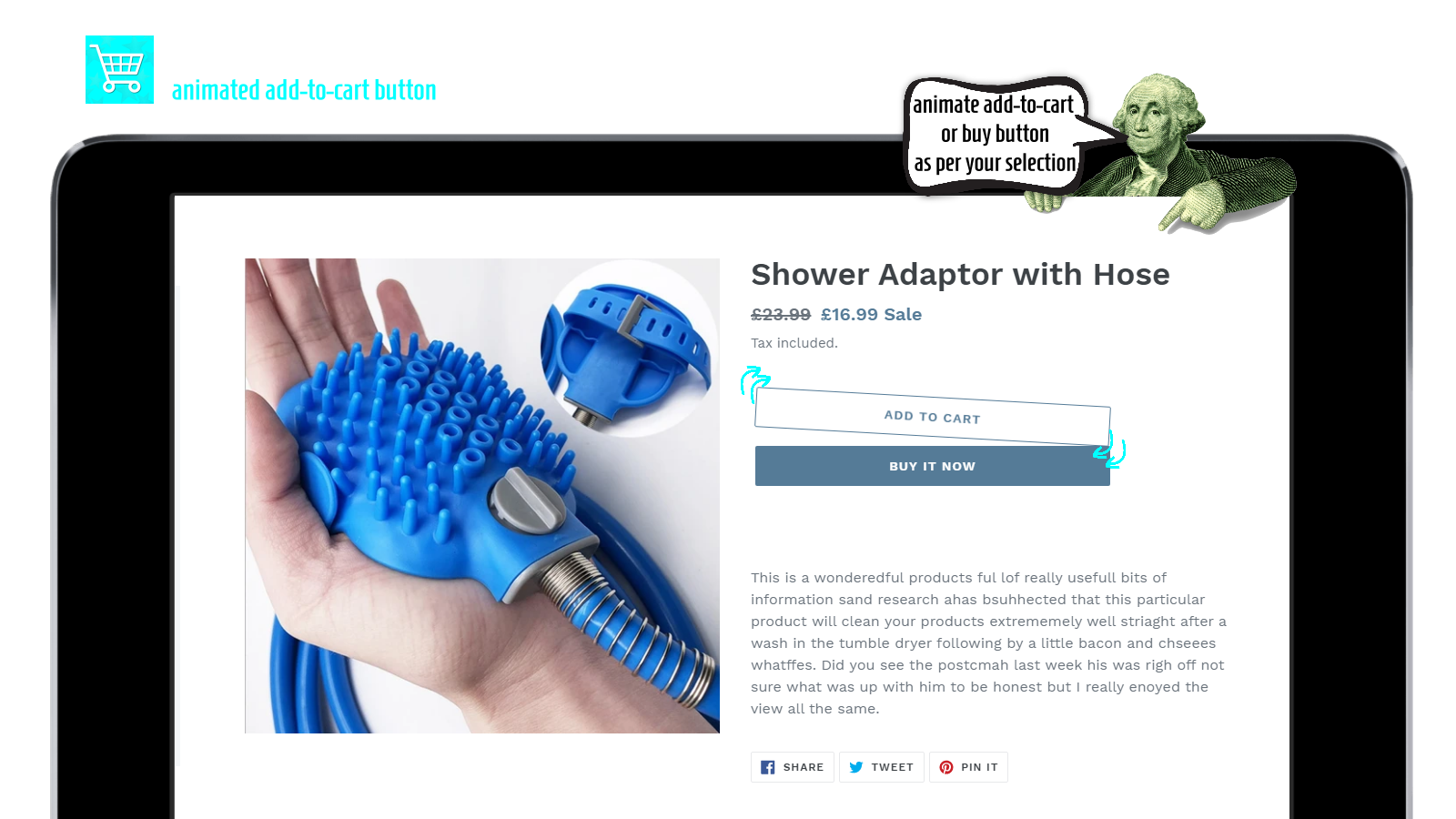 Shaking Add-to-Cart Animator gallery image