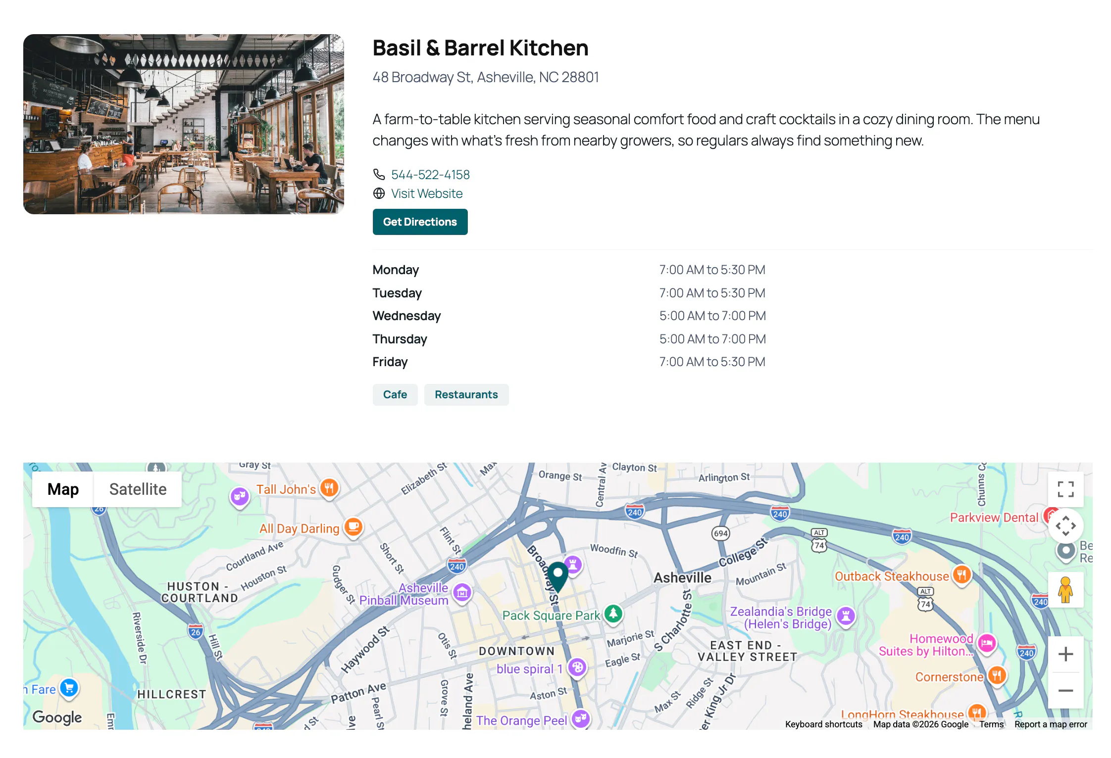 Location Finder for WordPress gallery image