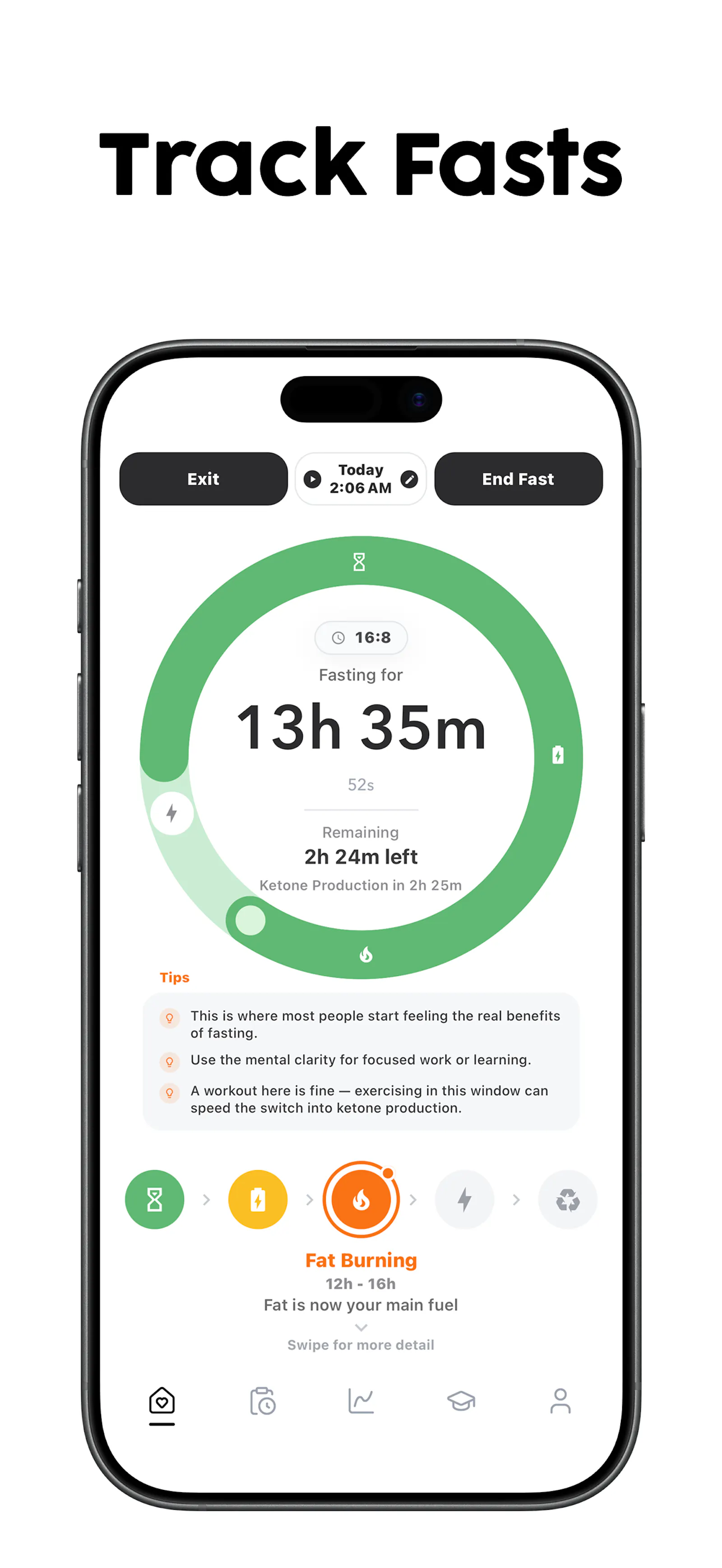 FastIQ - Fasting and Macros screenshot 3