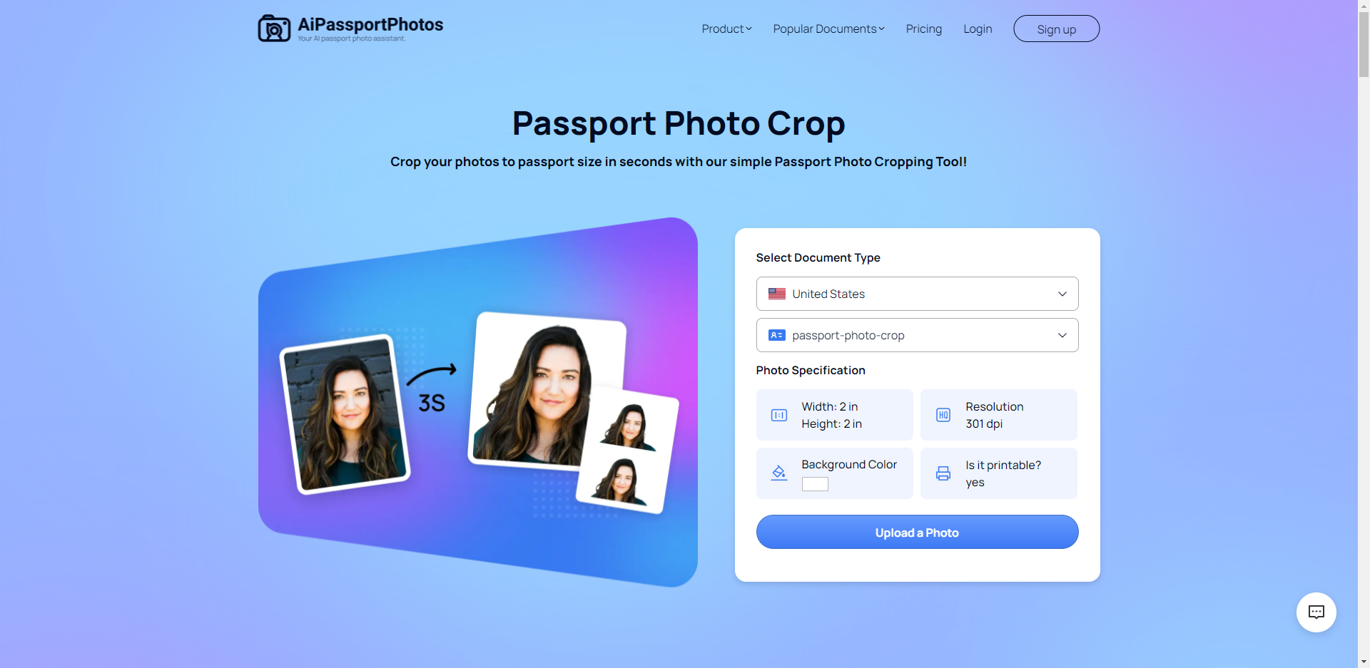Passport Photo Crop media 1