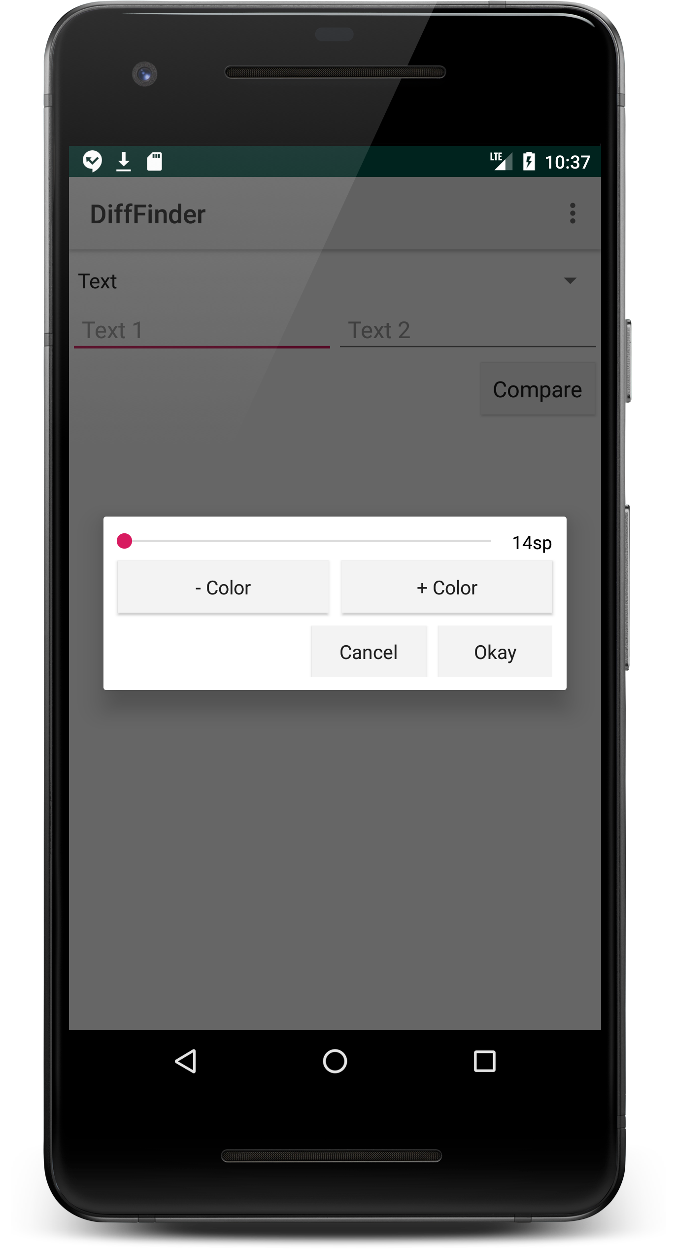 DiffFinder: Compare Files (Android) gallery image