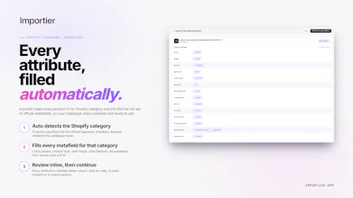 Importier: AI Product Import for Shopify gallery image