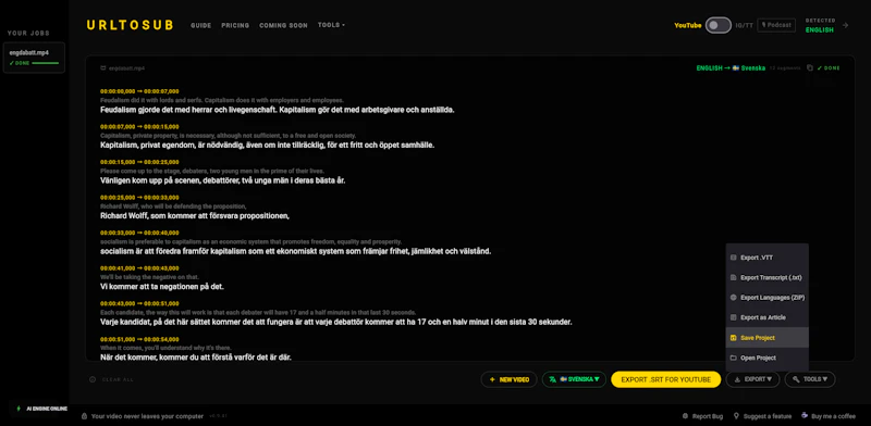 UrlToSub screenshot 5