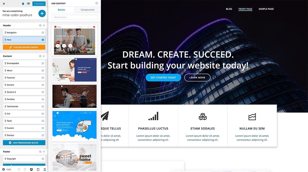 Colibri WP gallery image