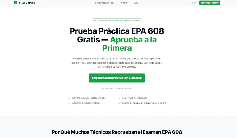 EPA608Pass AI screenshot 2