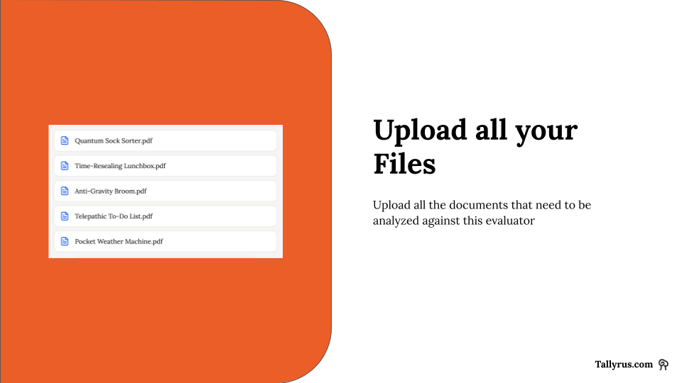 Tallyrus: AI-Powered Document Screening for Efficiency
