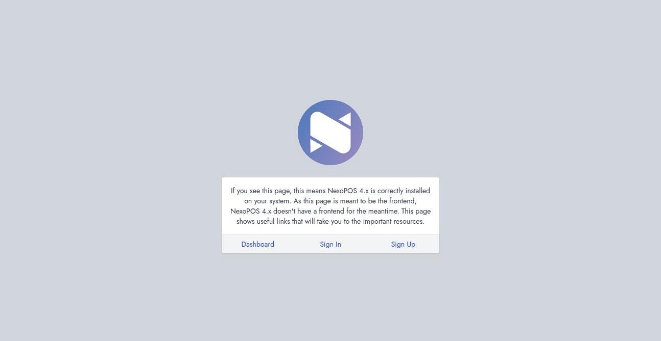 NexoPOS 4.x gallery image