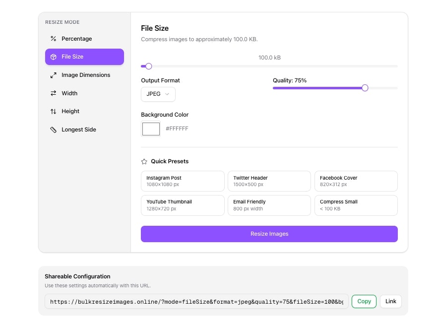 BulkResizeImages.online gallery image