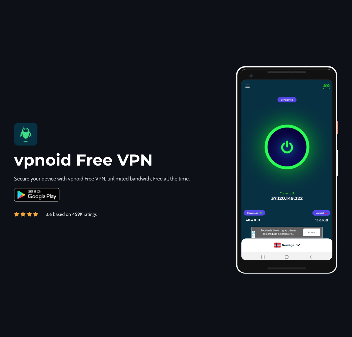 vpnoid - Free VPN gallery image