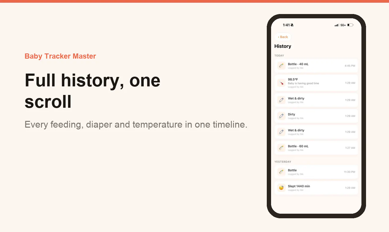 Baby Tracker Master gallery image