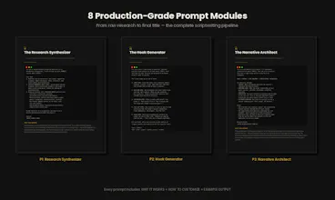 The YouTube Script Engine gallery image