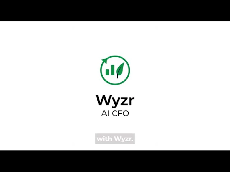 Wyzr – AI CFO for small businesses screenshot 1 (video preview)