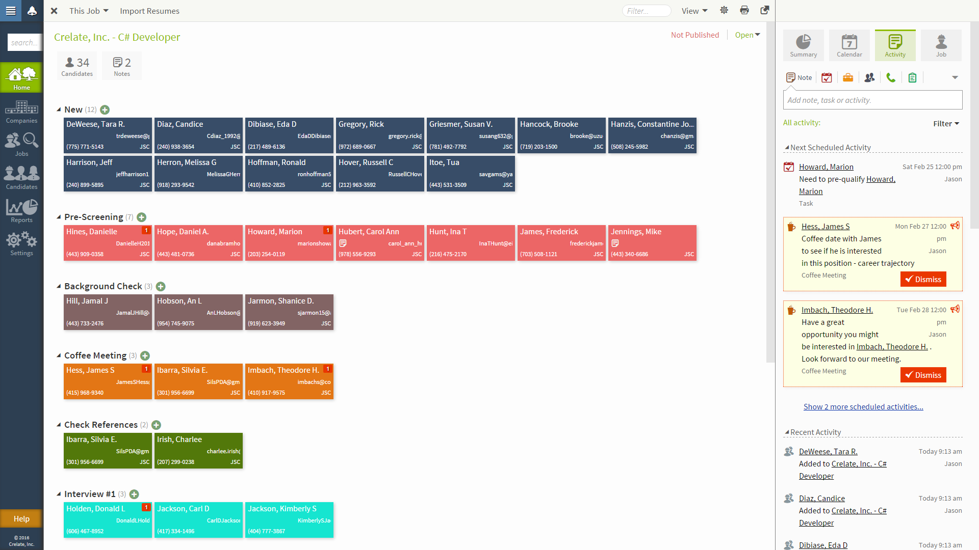 Crelate Talent gallery image