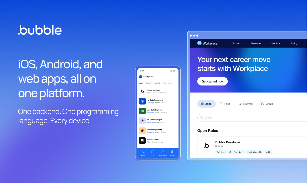 Bubble for native mobile apps (beta) screenshot 6
