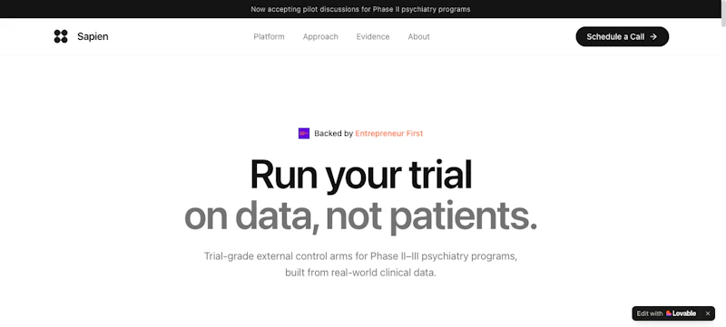 Sapien Labs screenshot 1