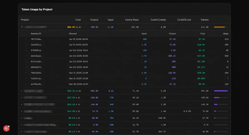 Claude Token Dashboard screenshot 5