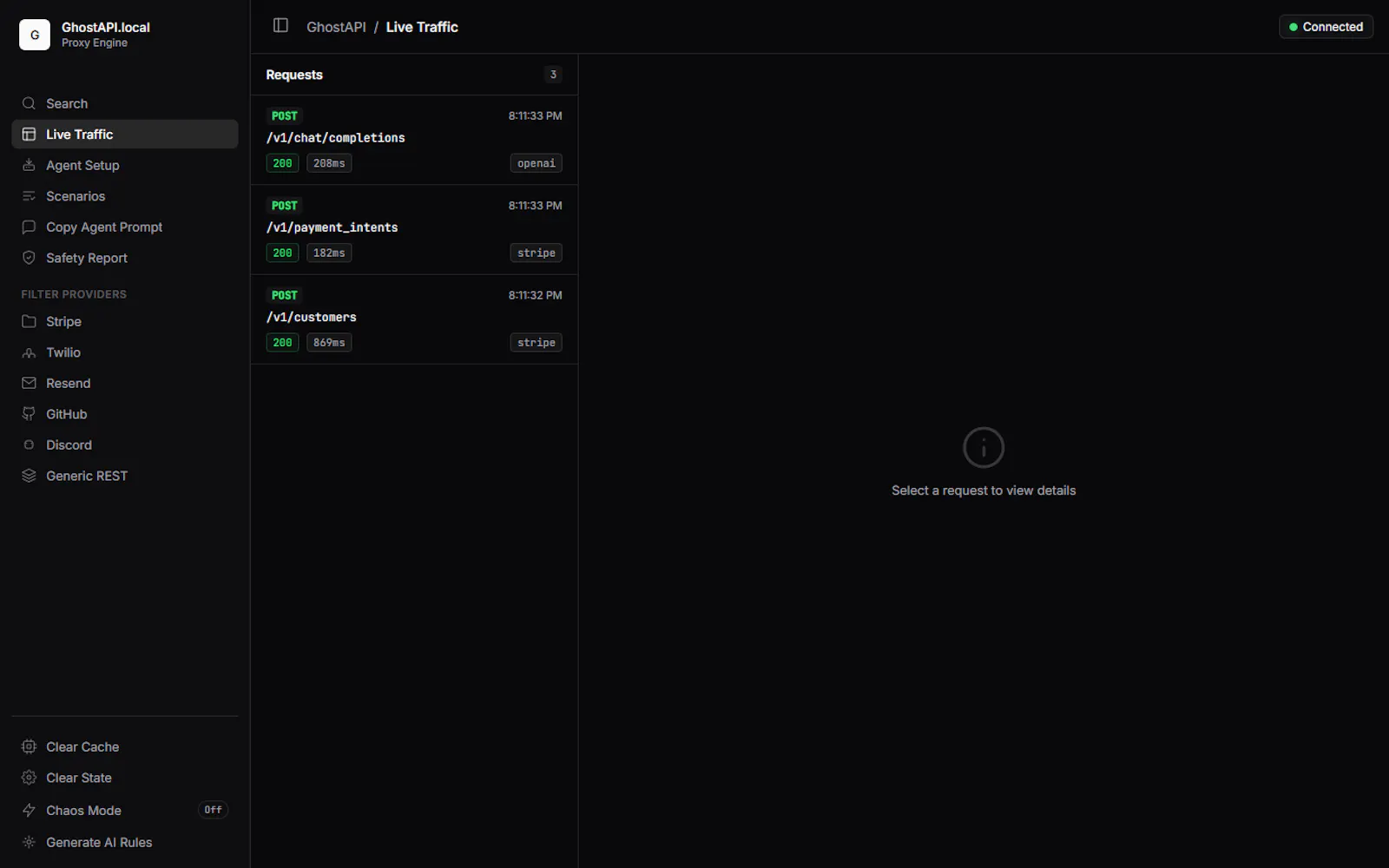 GhostAPI screenshot 2