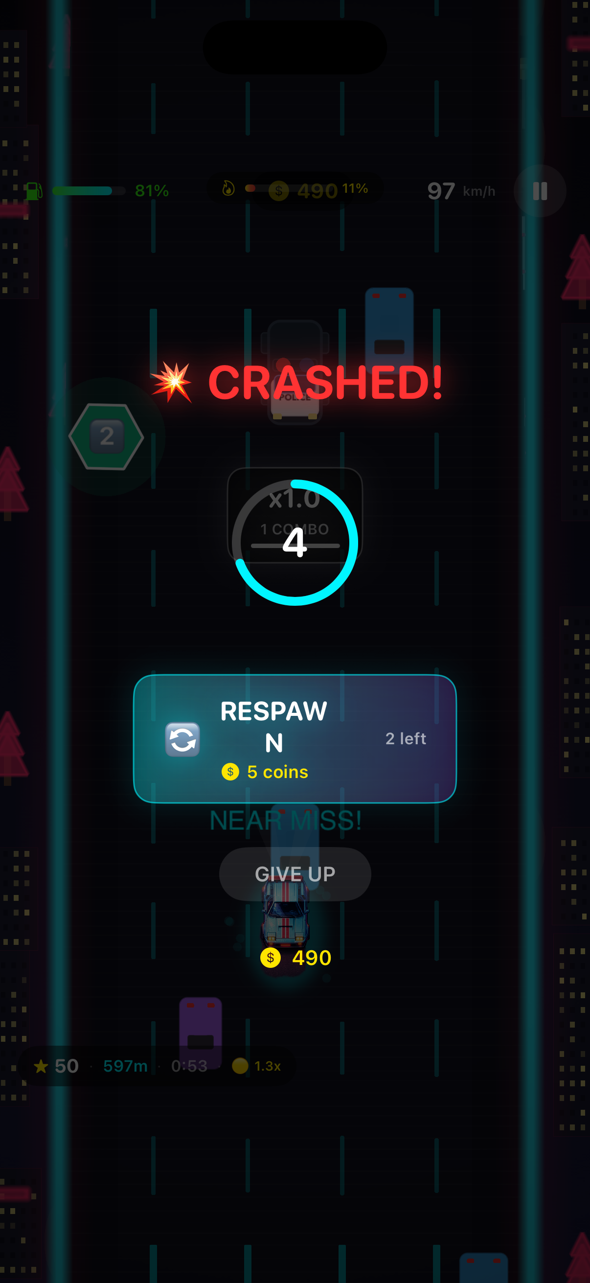 Road Rage: Fury Lane - Screenshot 4 showing product features and functionality