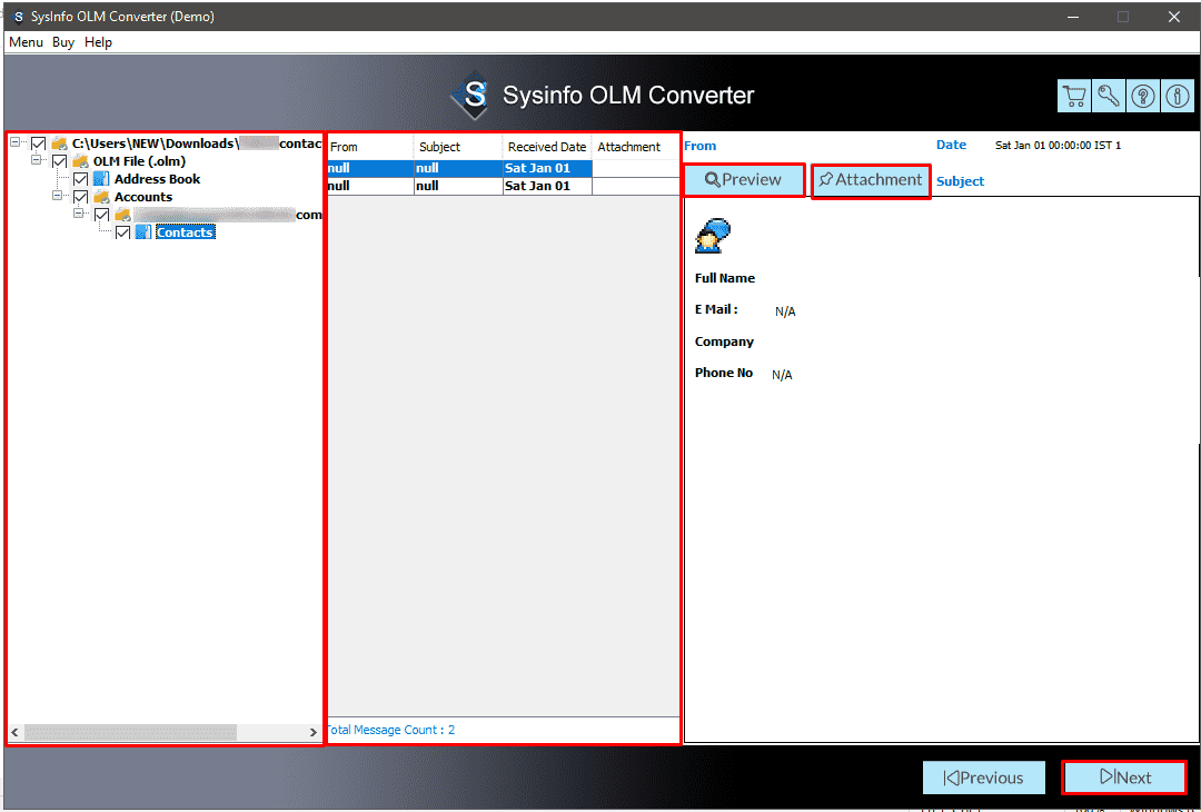 Sysinfo Olm到Office 365迁移工具媒体2