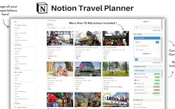 Notion Travel Planner media 2