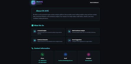 inahs ai | crypto analysis app gallery image