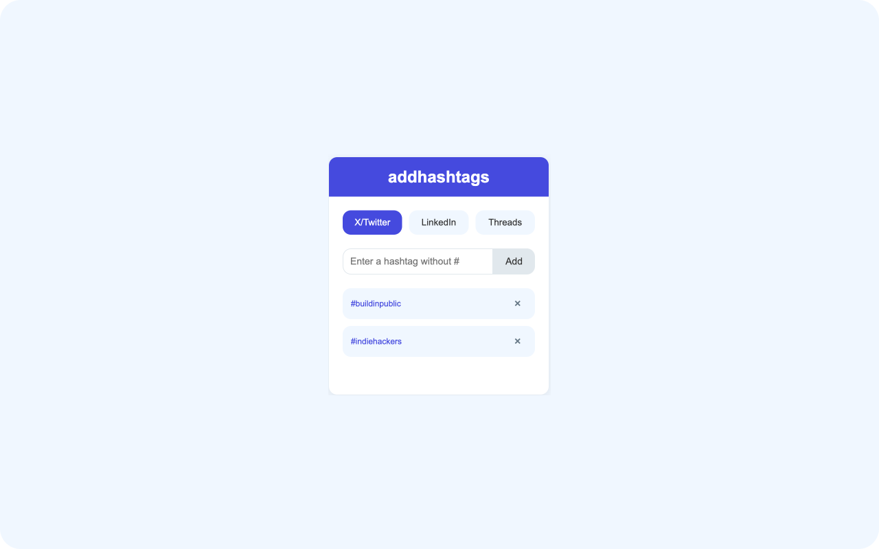 addhashtags media 2