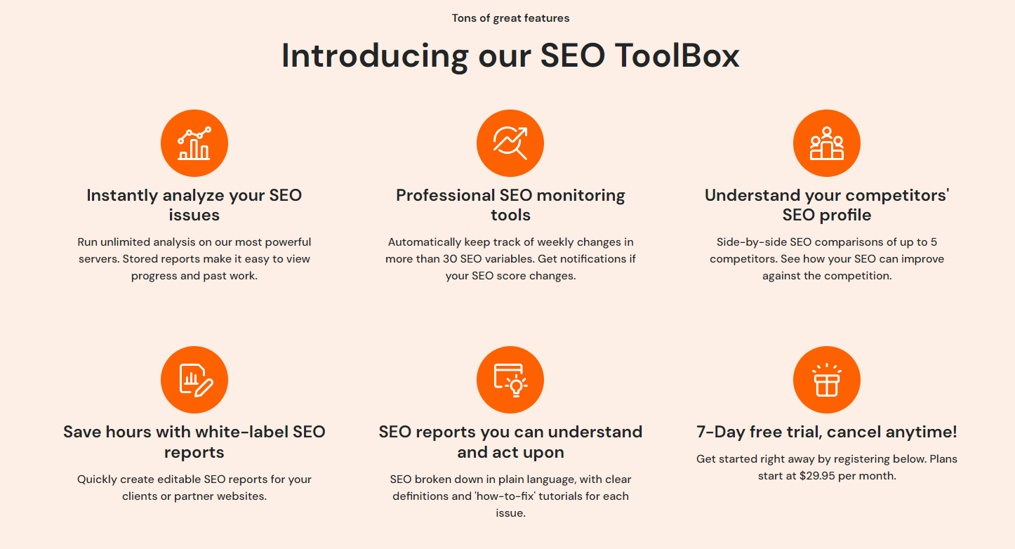 وسائط فحص موقع SEO - أدوات SEO والبرامج والمقالات 1