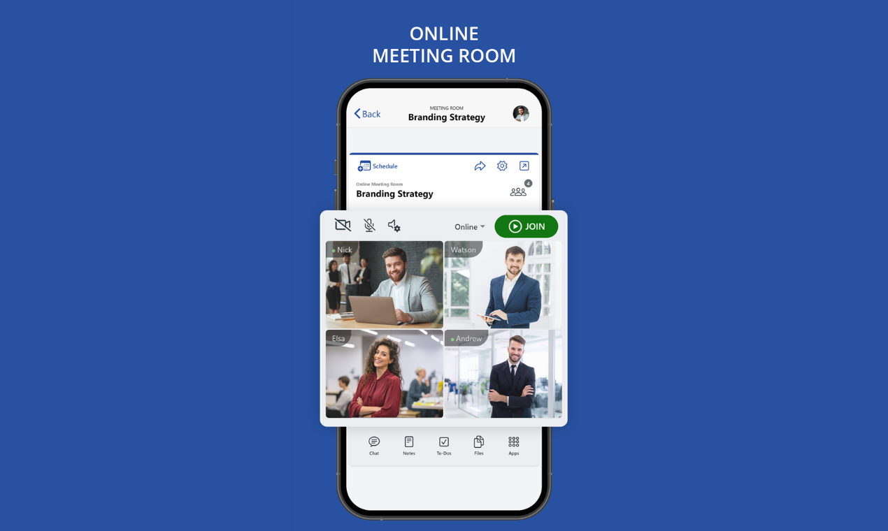 Qik -Treffen - Unified Business Communication App Medien 1