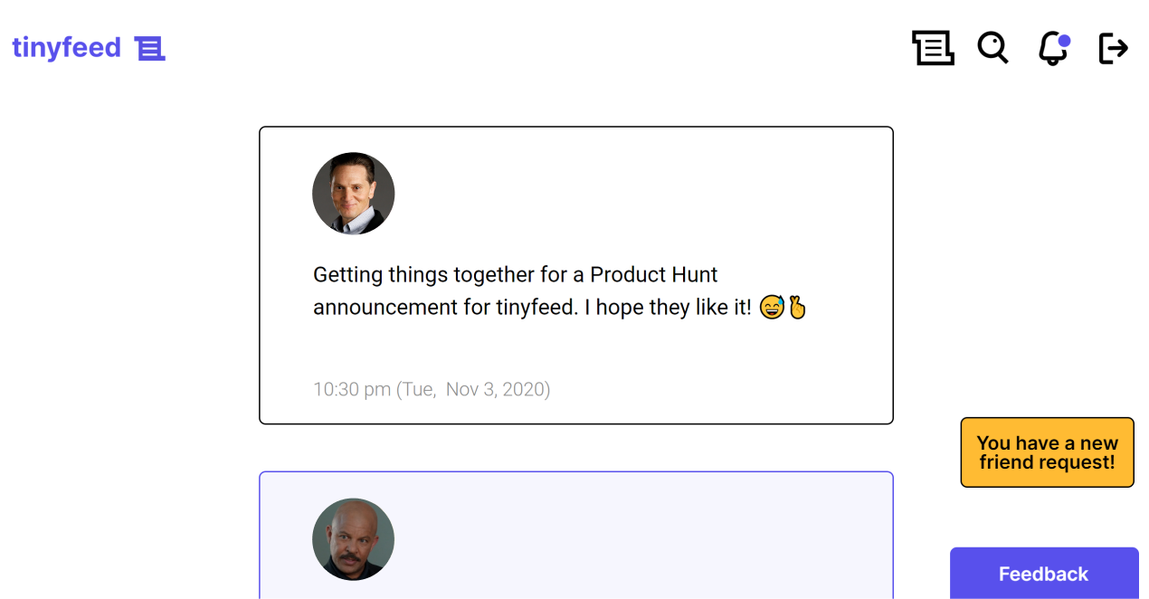 tinyfeed gallery image