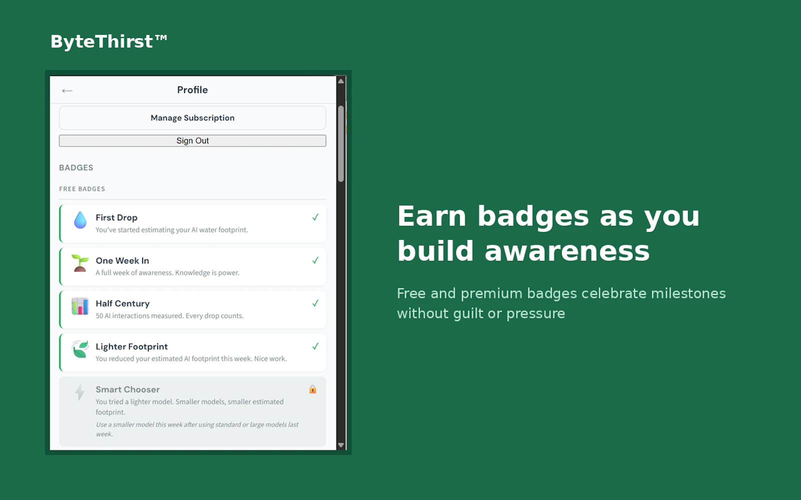 ByteThirst screenshot 3