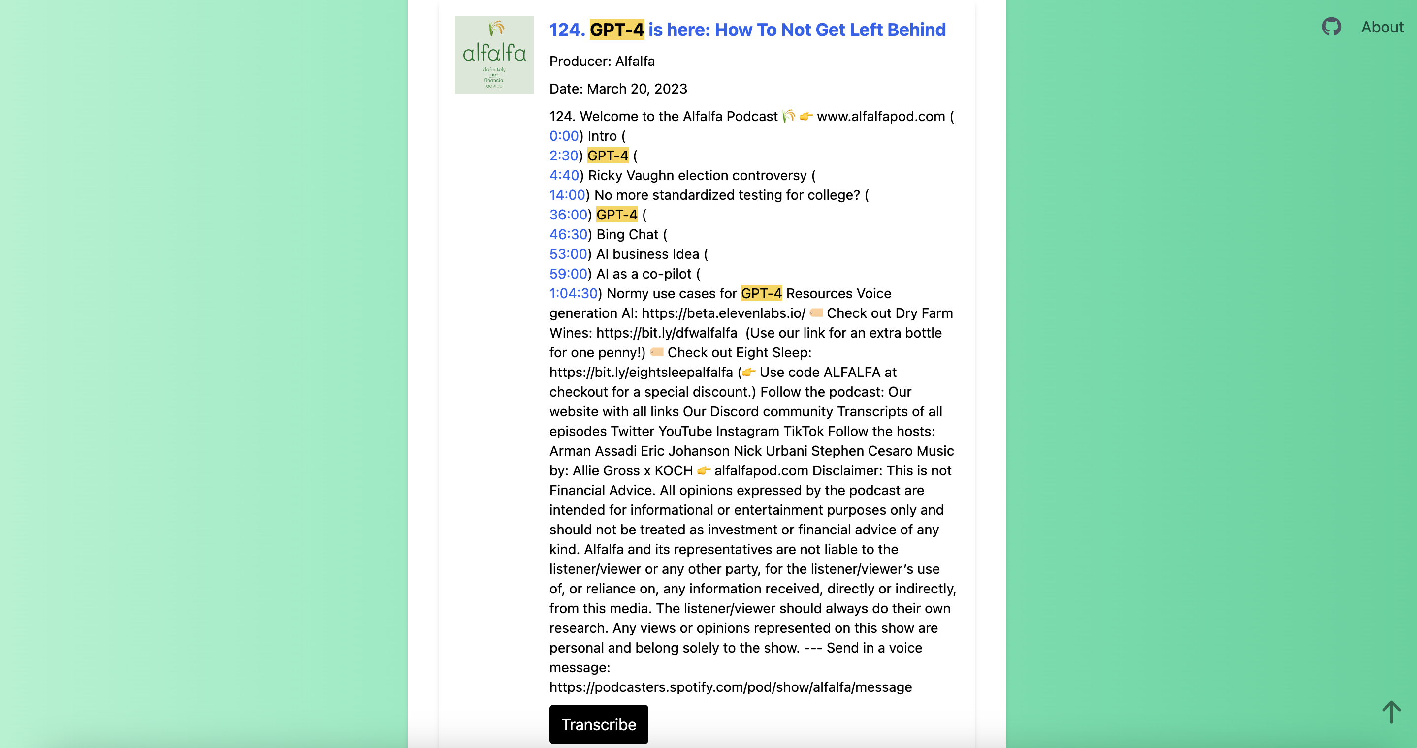 Media Podfind - Lihat pemikiran podcaster mengenai perkara baru 3
