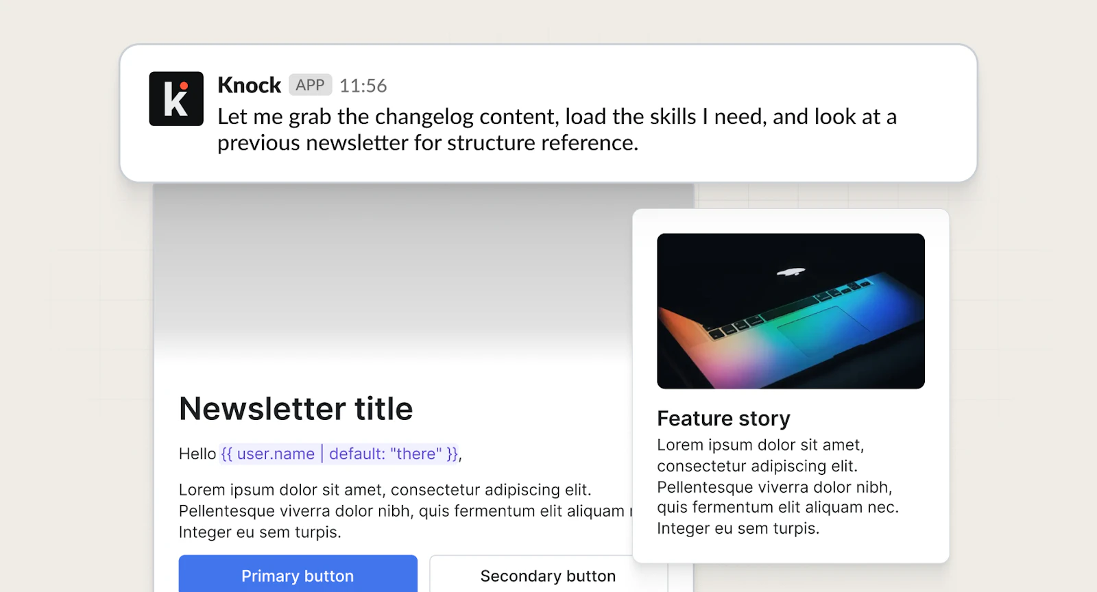 Knock agent for Slack screenshot 3
