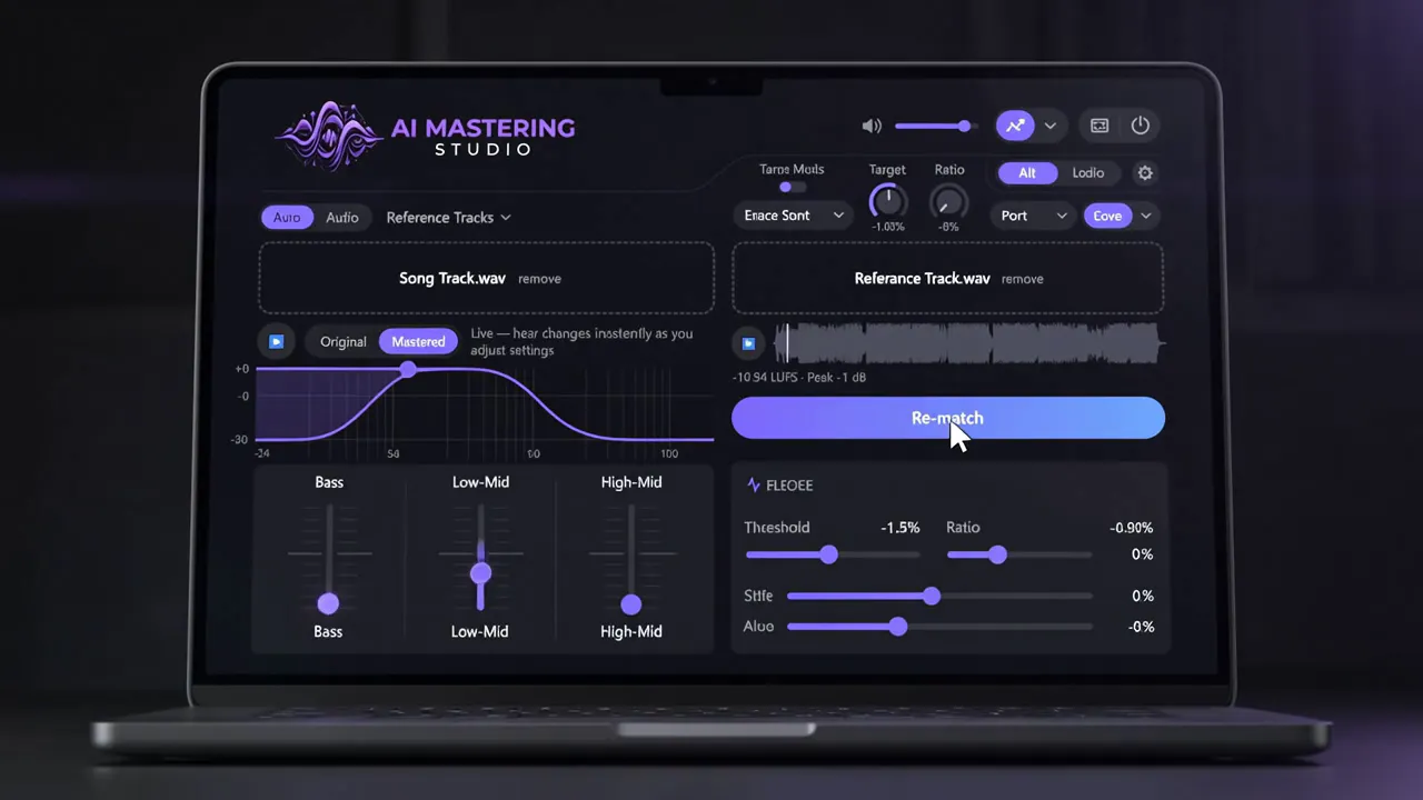 AI Mastering Studio gallery image