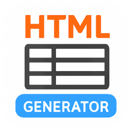 HTML Table Generator logo