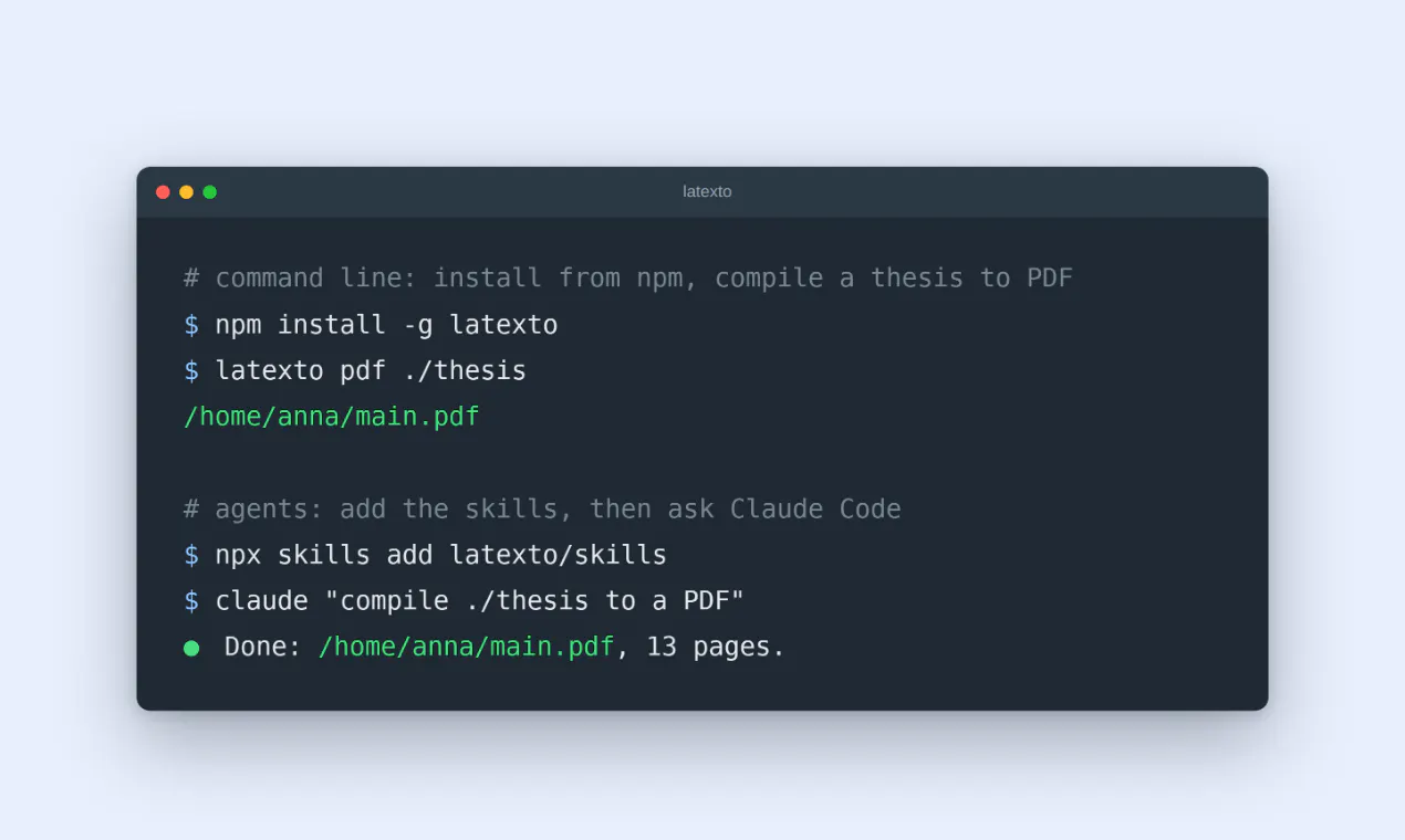 LaTeX to Image gallery image