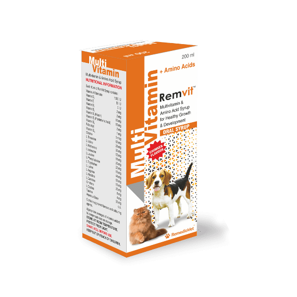 Multivitamin Syrup For Dogs & Cats Product Information, Latest