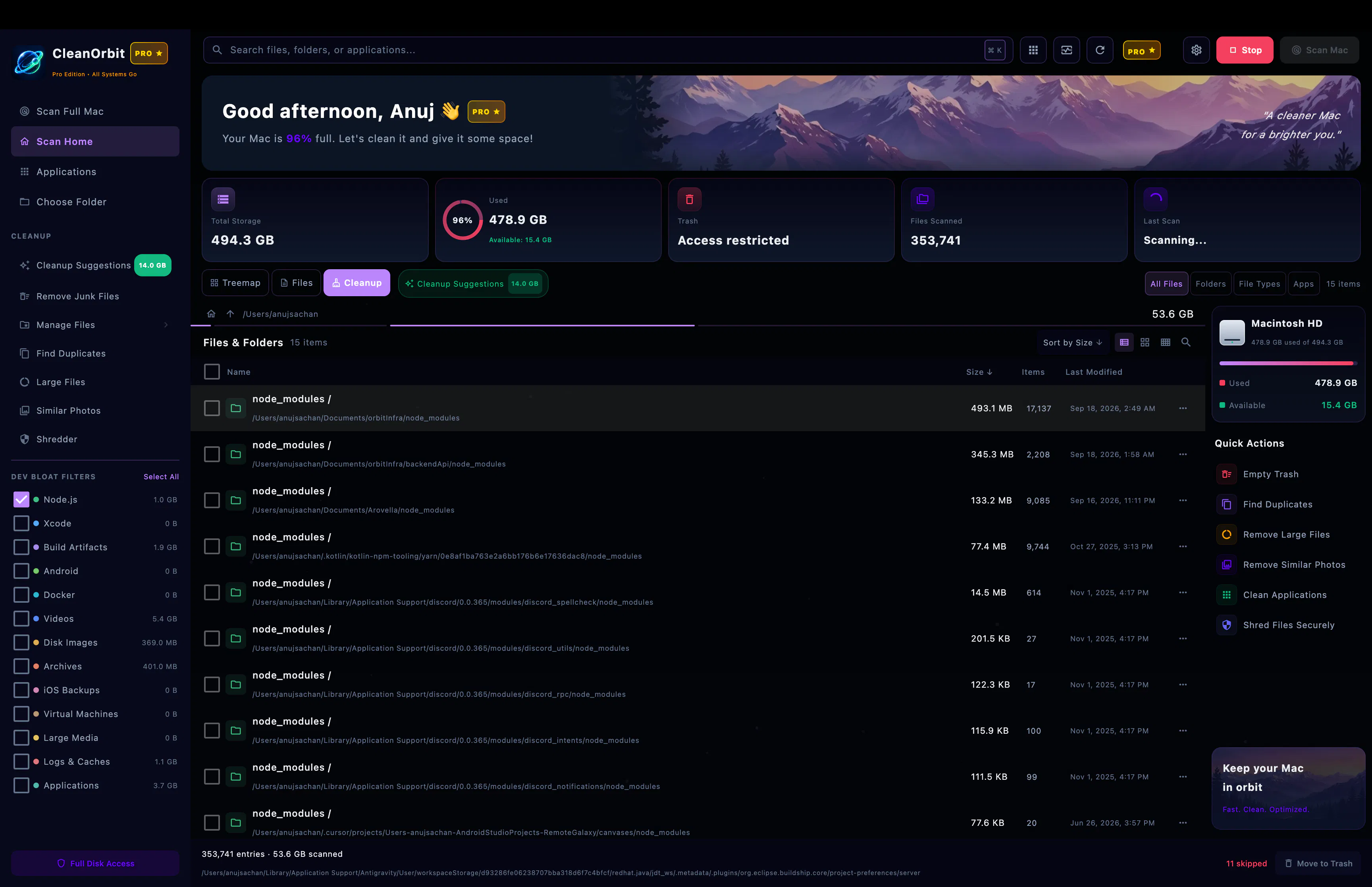 CleanOrbit gallery image