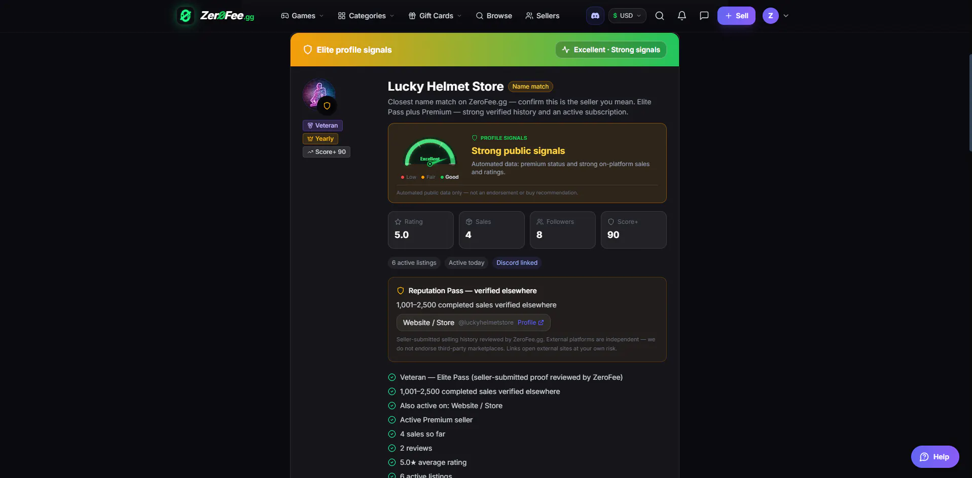 ZeroFee.gg gallery image