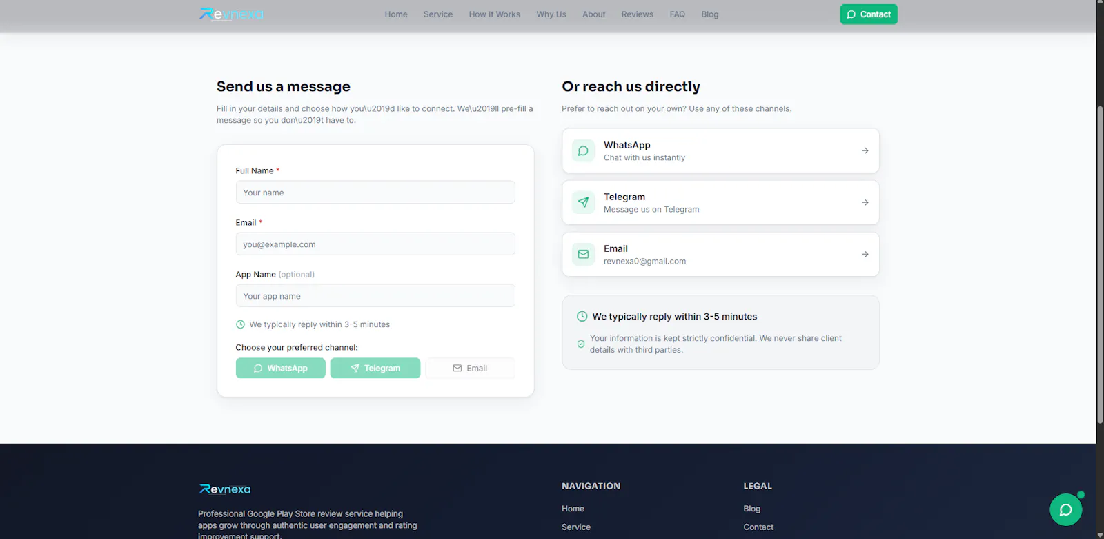 Revnexa screenshot 3