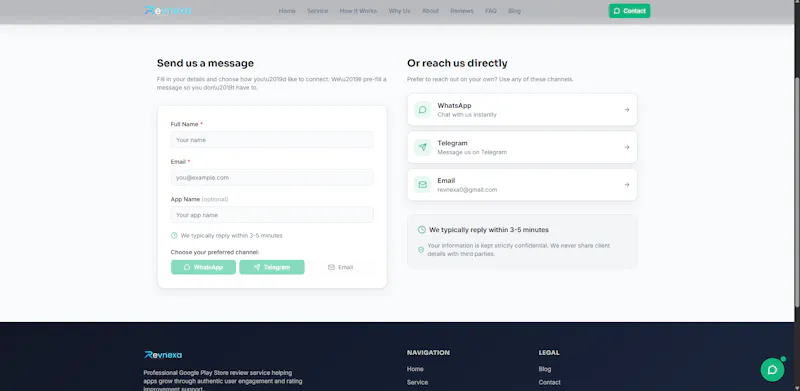Revnexa screenshot 3