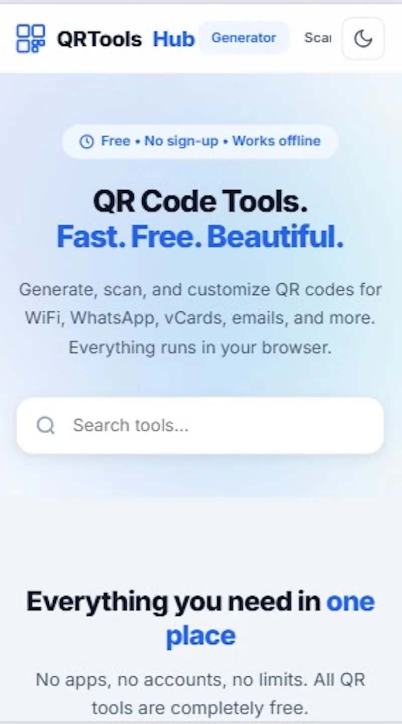 QRScanner screenshot 3